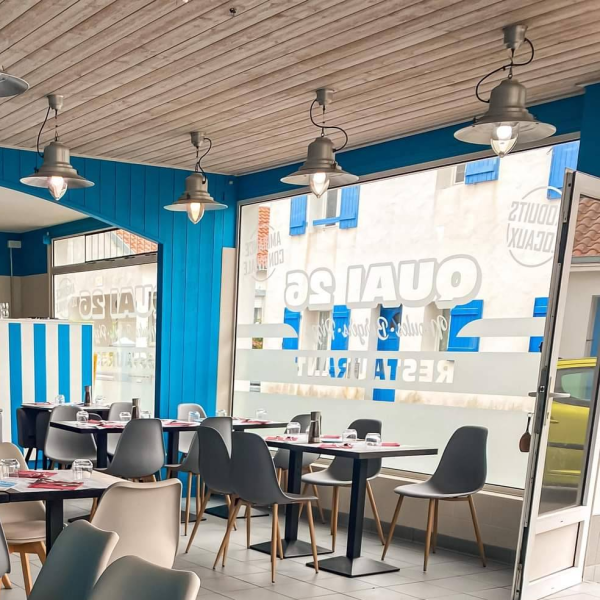 Le Restaurant - Quai 26 - Restaurant Noirmoutier en l'ile - restaurant Italien NOIRMOUTIER-EN-L'ILE